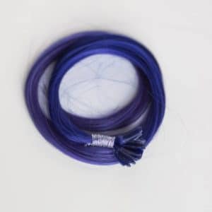 Beauvoir Hair K-Tip 16" Pro Blend #45/72 Vivid Solid Blue