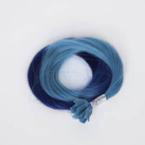 Beauvoir Hair Tape In 18" Pro Blend #54/12 Vivid Ombre Teal