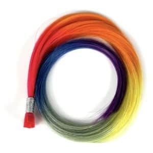 Beauvoir Hair K-Tip 18" VIVIDS #12345 Unicorn Dream