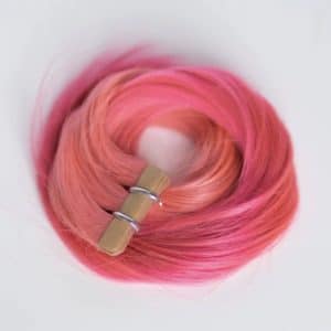Beauvoir Hair K-Tip 16" Pro Blend #54/63 Ombre Soft Pink Light on Top