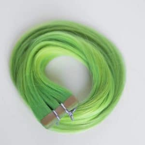 Beauvoir Hair K-Tip 16" Pro Blend #45/93 Vivid Solid Green