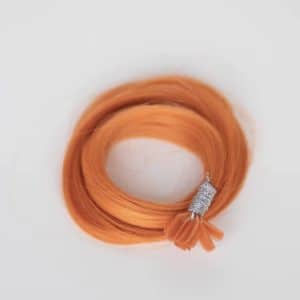 Beauvoir Hair K-Tip 16" Pro Blend #45/61 Vivid Solid Orange
