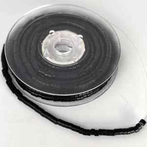 Beauvoir Hair Pre-Loaded Beads 5mm Black