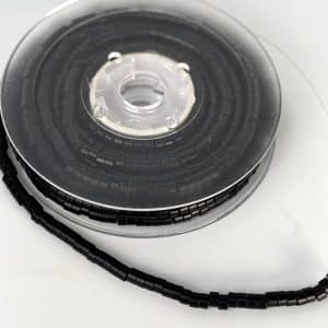 Beauvoir Hair Pre-Loaded Beads 4mm Black