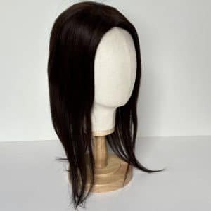 Beauvoir Hair Clip-In Topper 16" Pro Blend #1C Espresso Brown